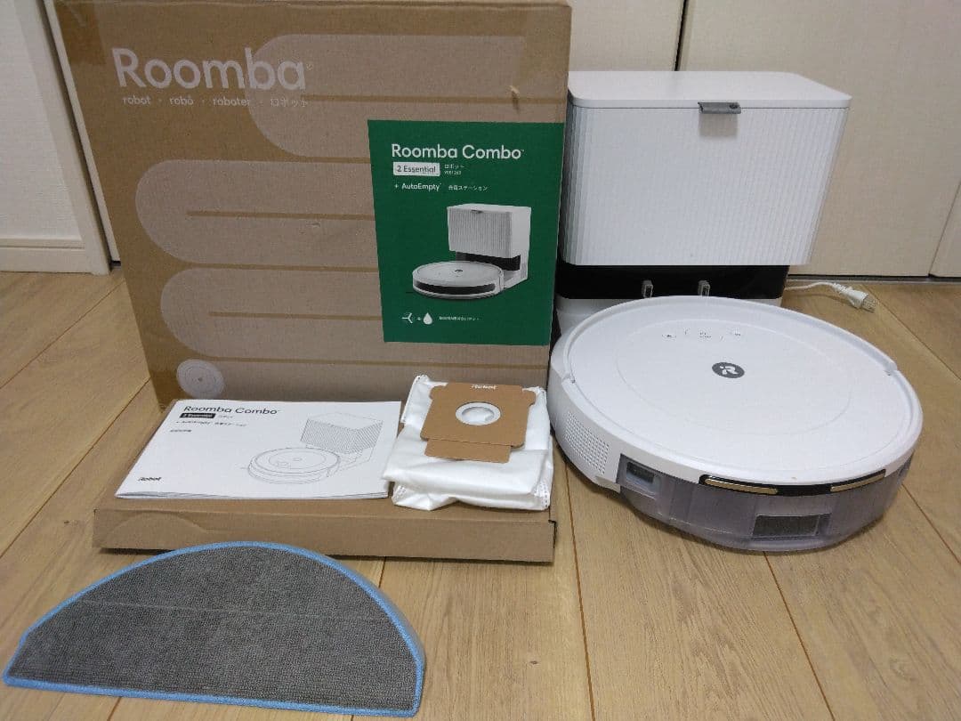 【使用1時間Roomba Combo 2 Essential + 個装箱setA 使用1時間Roomba Combo 2 Essential + 個装箱setA｜Yahoo!フリマ（旧