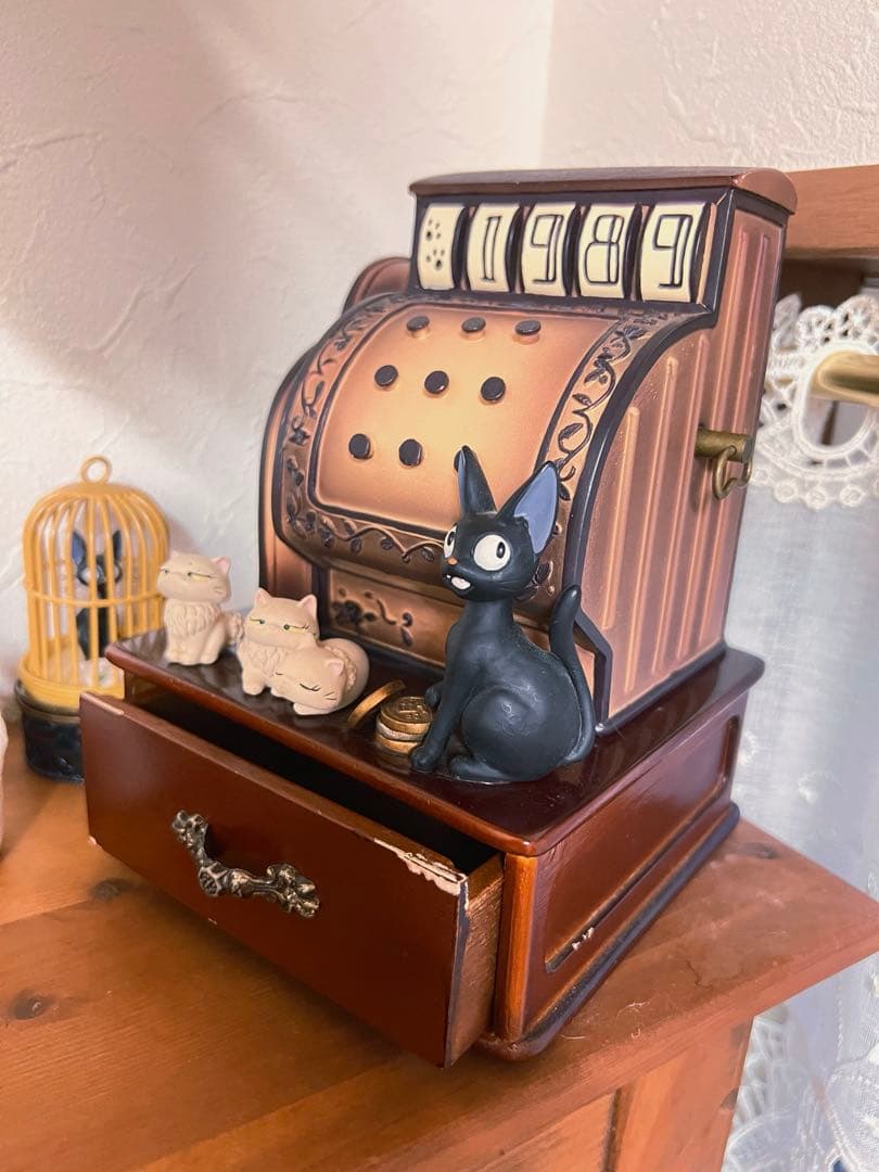 ジブリ 魔女の宅急便 ジジのお店ばん レジ オルゴール キャッシャー