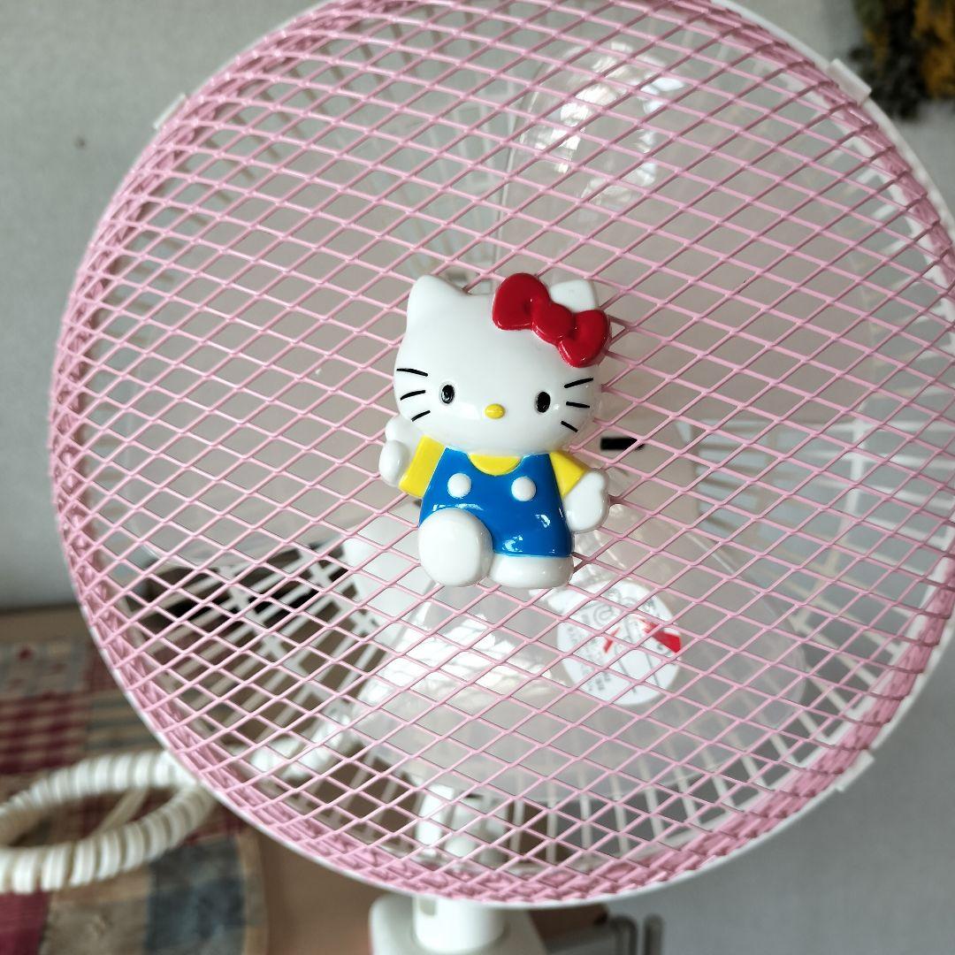 美品】 ハローキティ 扇風機 クリップ ファン - メルカリ