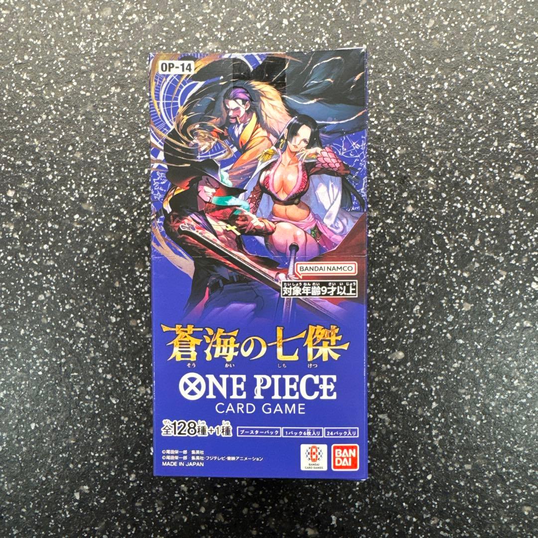 テープ付き ワンピースカード 蒼海の七傑1BOX ONE PIECE - メルカリ