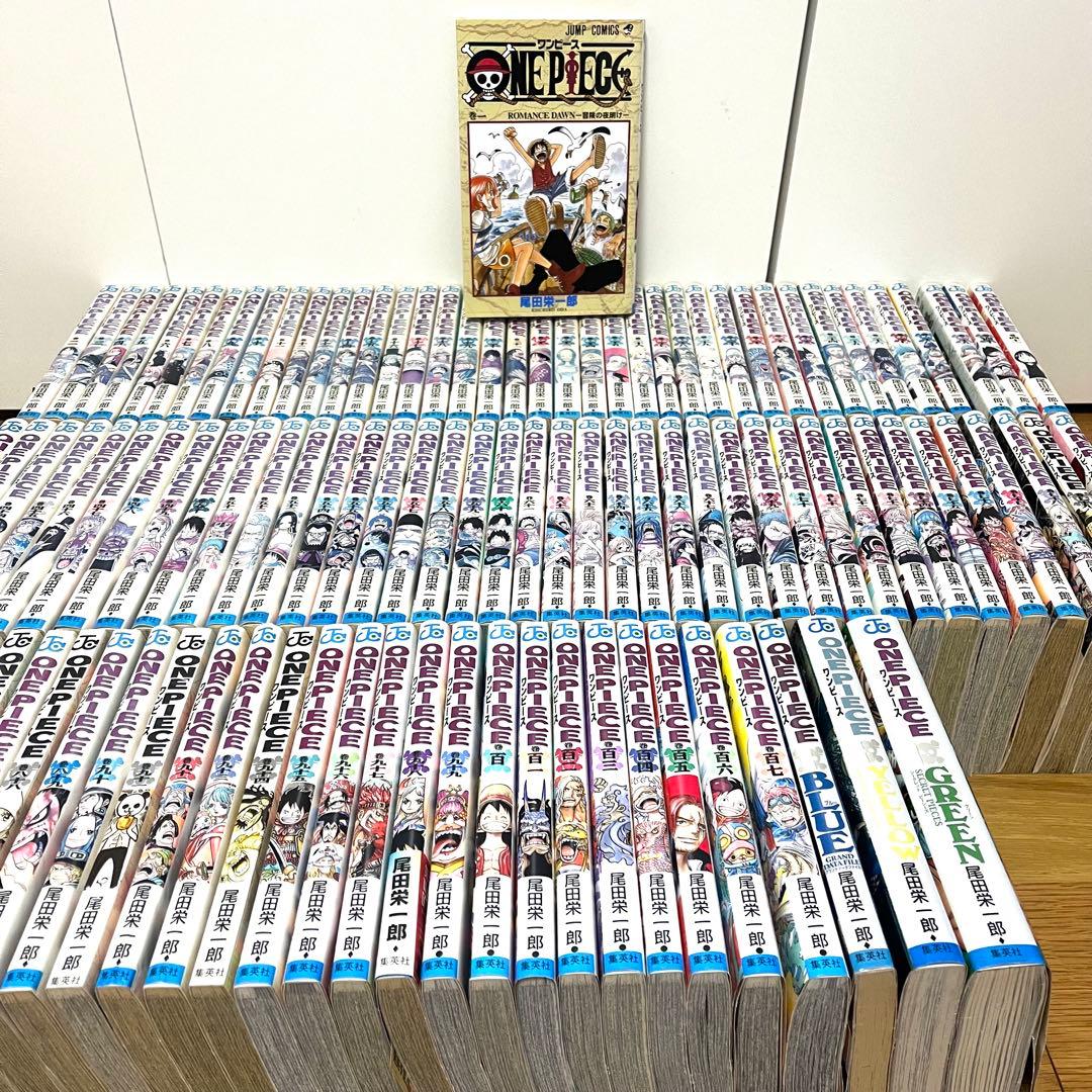 ONE PIECE 1〜107巻+3冊セット - メルカリ