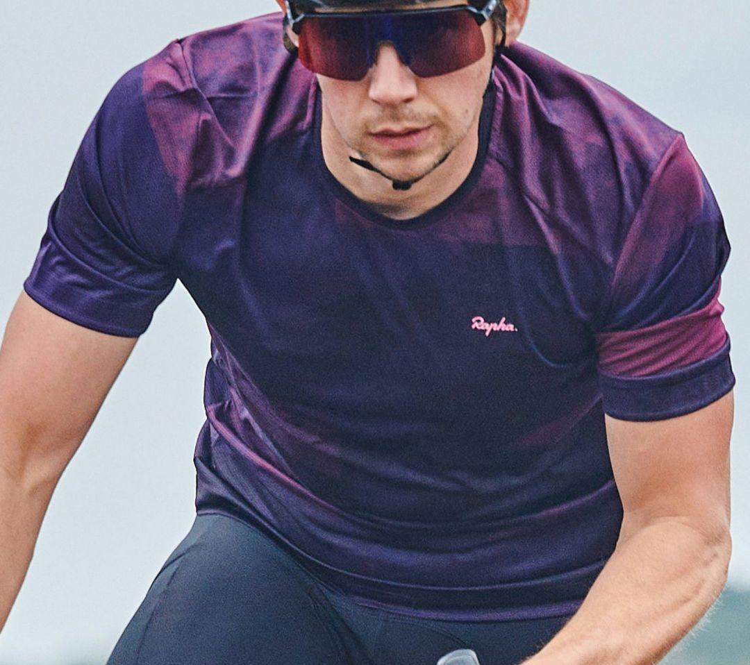 新品未使用　ラファ　テクニカル　Tシャーツ 　パープル　Sサイズ メンズ トレイル テクニカル Tシャツ | Rapha