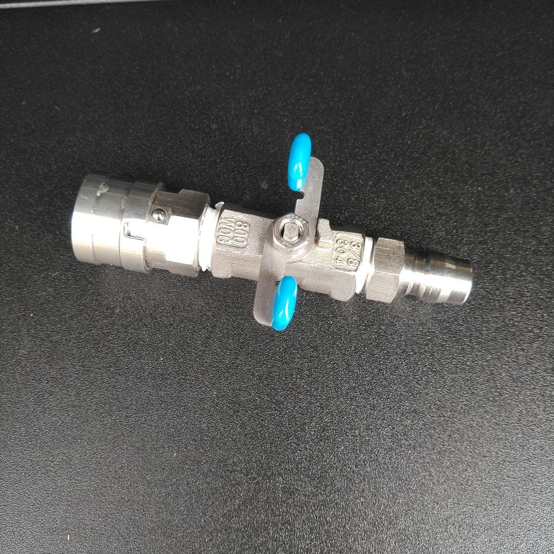 高圧洗浄機用ステンレスバルブ 耐圧140k ステンレスボールバルブ 高圧洗浄機用 1個 中部高圧ホース