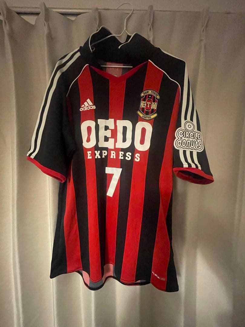 adidas ETU(ジャイアントキリング)ユニフォーム　　サイズO adidas ETU(ジャイアントキリング) ユニフォーム ホーム 長袖 CU488