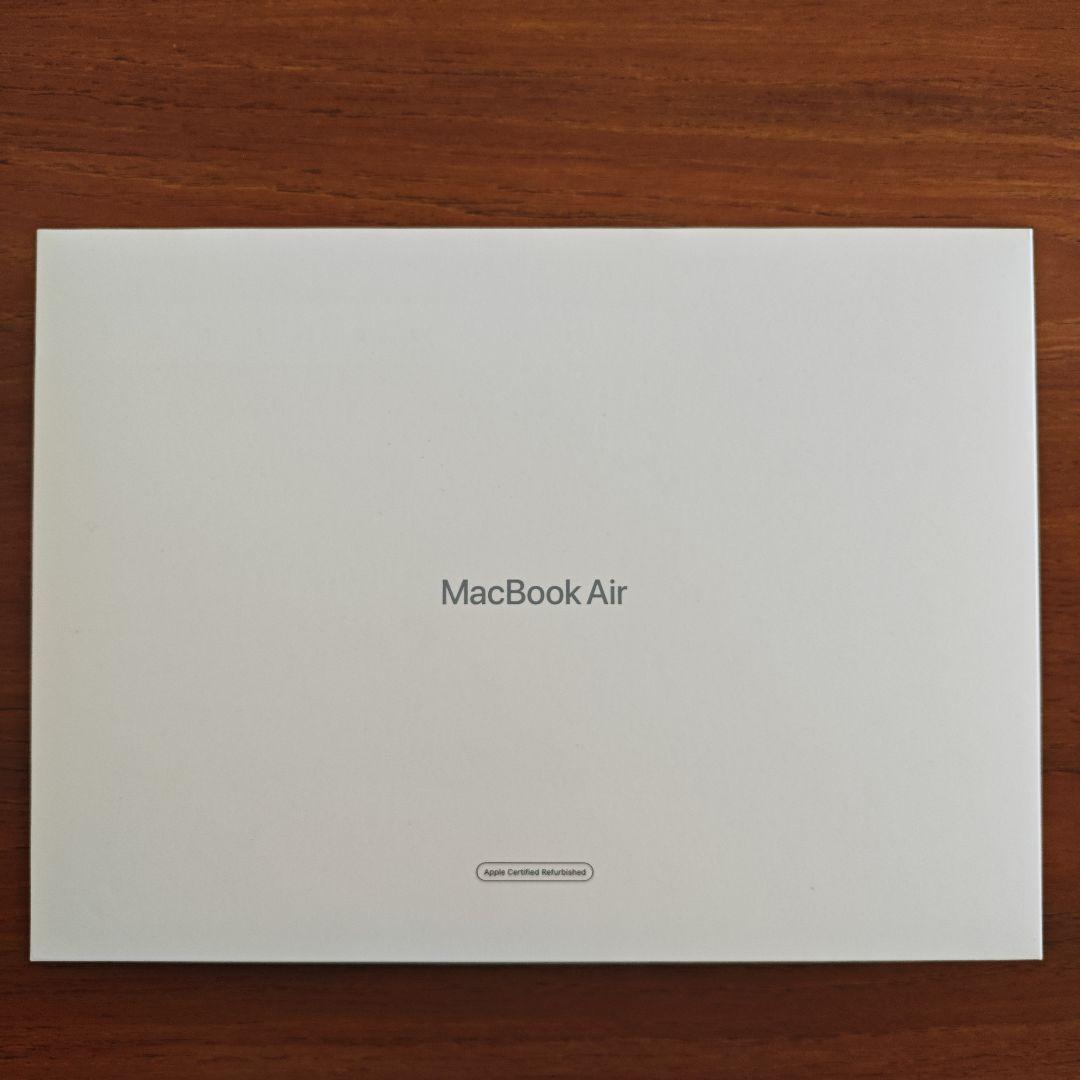 MacBookAirM2 シルバー 13.6インチ 8コアCPU 512GB MacBook Air 13-inch: Apple M2 chip with 8-core CPU and 8-core GPU