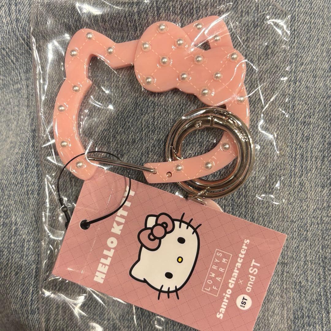 ローリーズファーム キルティング カラビナ ハローキティ ピンク