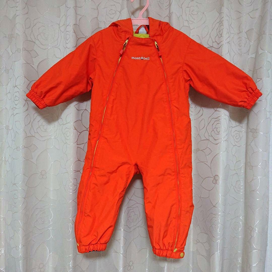 美品】モンベル ジャンプスーツ スノーウエア スキーウェア 80