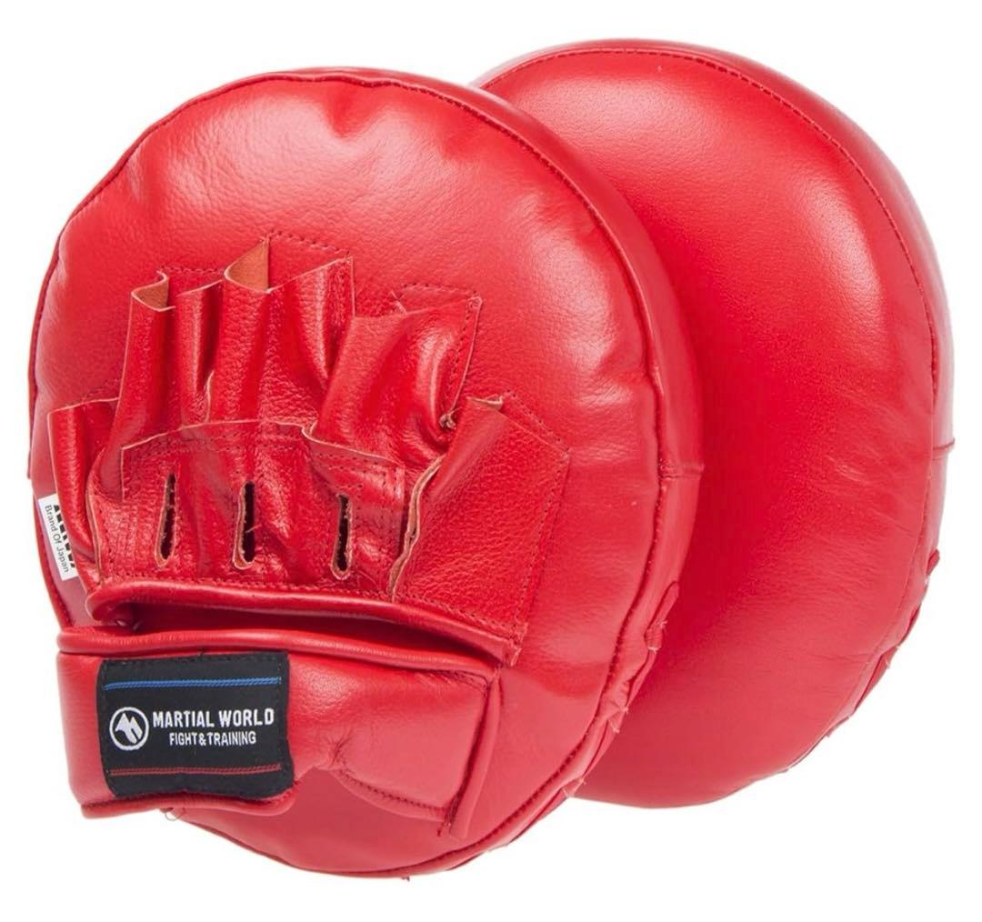 マルチパンチングミット [PM68-RD] Amazon | マーシャルワールド(MARTIAL WORLD) マルチパンチングミット