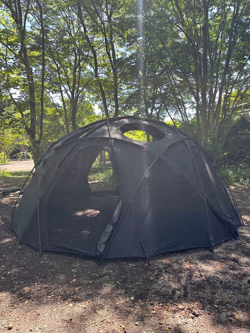 ざぁーす TheArth ヘク男トロイ HektorTent 黒 Troia Hektor トロイ ヘクター テント シェルター グランドシート