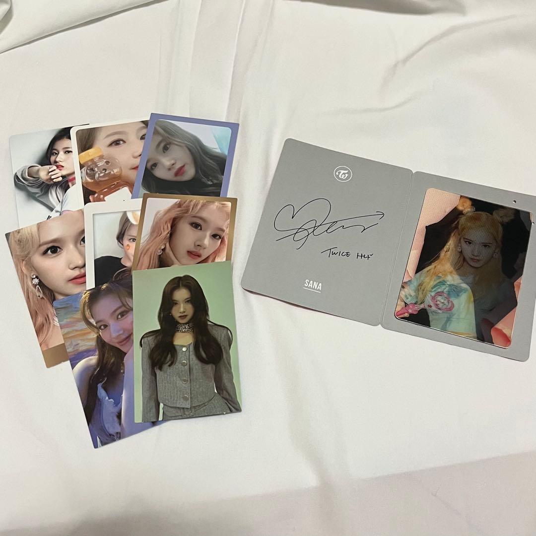 TWICE SANA サイン入りカード10枚セット - メルカリ