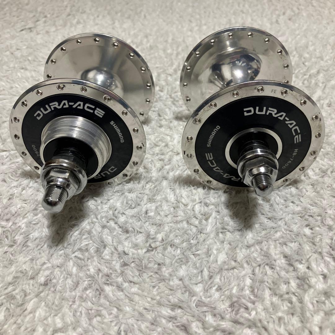 DURA-ACE ハブセット　NJS デュラエース　競輪 A】NJS Hub DURA-ACE HB-7600-F