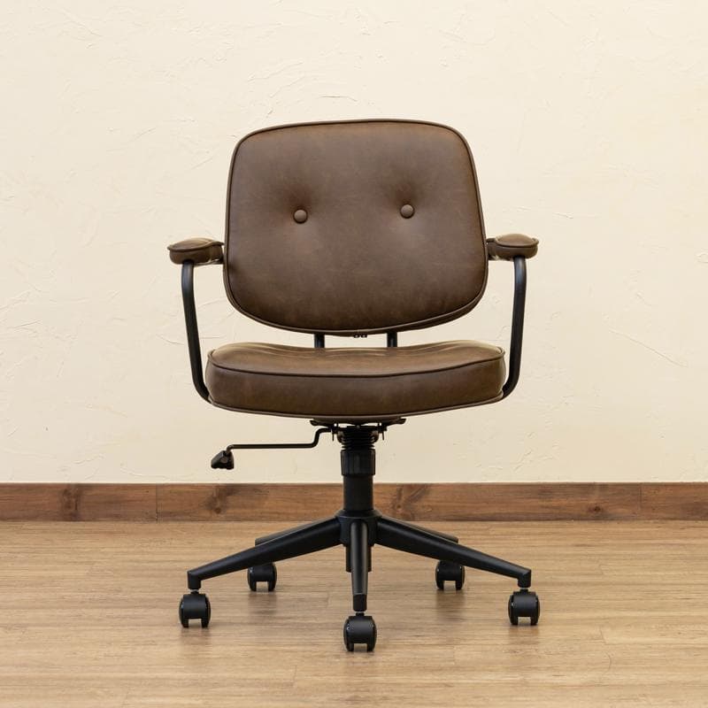 《新品・送料無料》Morgan　オフィスチェア　BK/CBR/DBR/GR