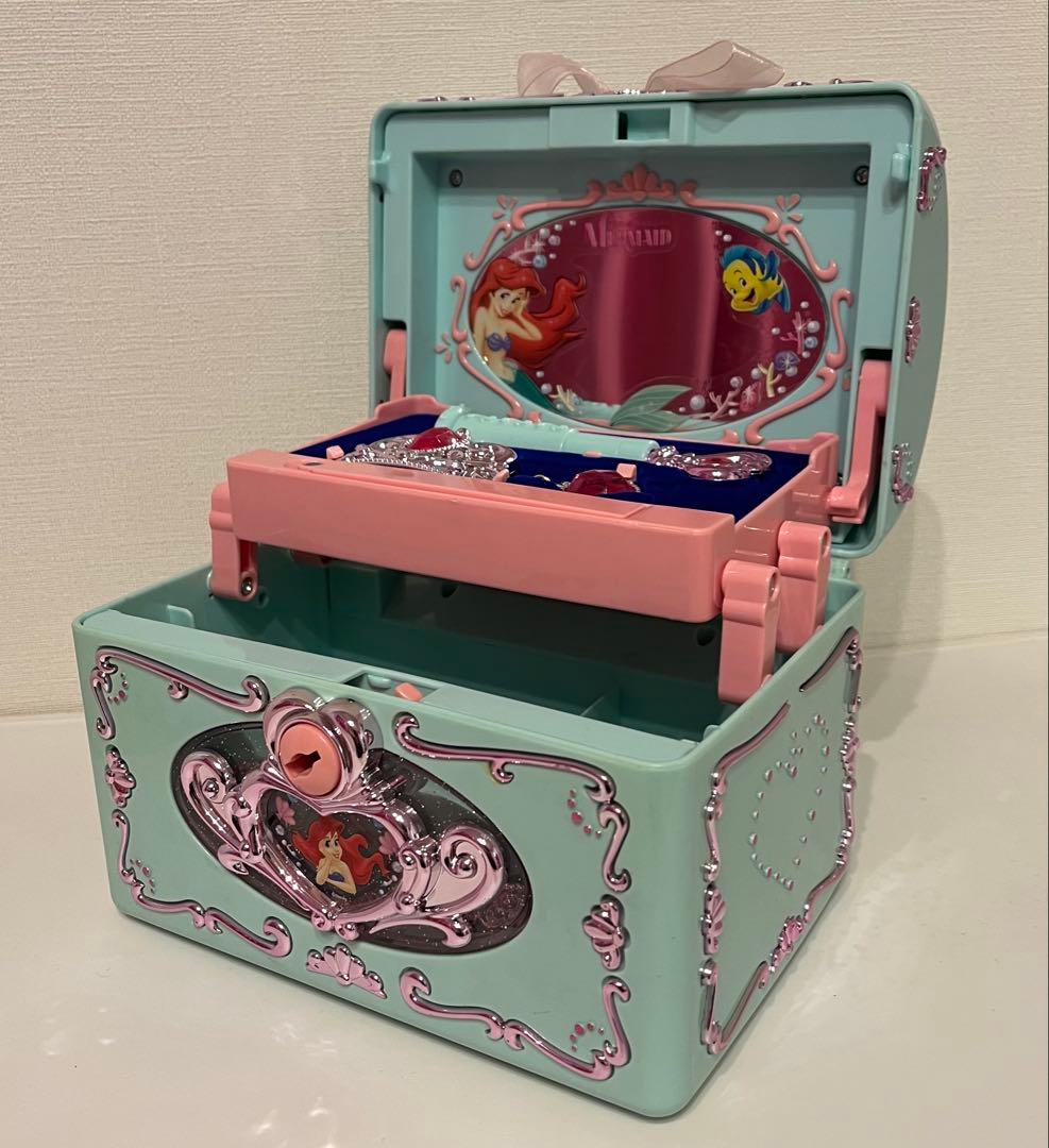 アリエル 鍵 音声付き 宝箱 ジュエリーボックス - メルカリ