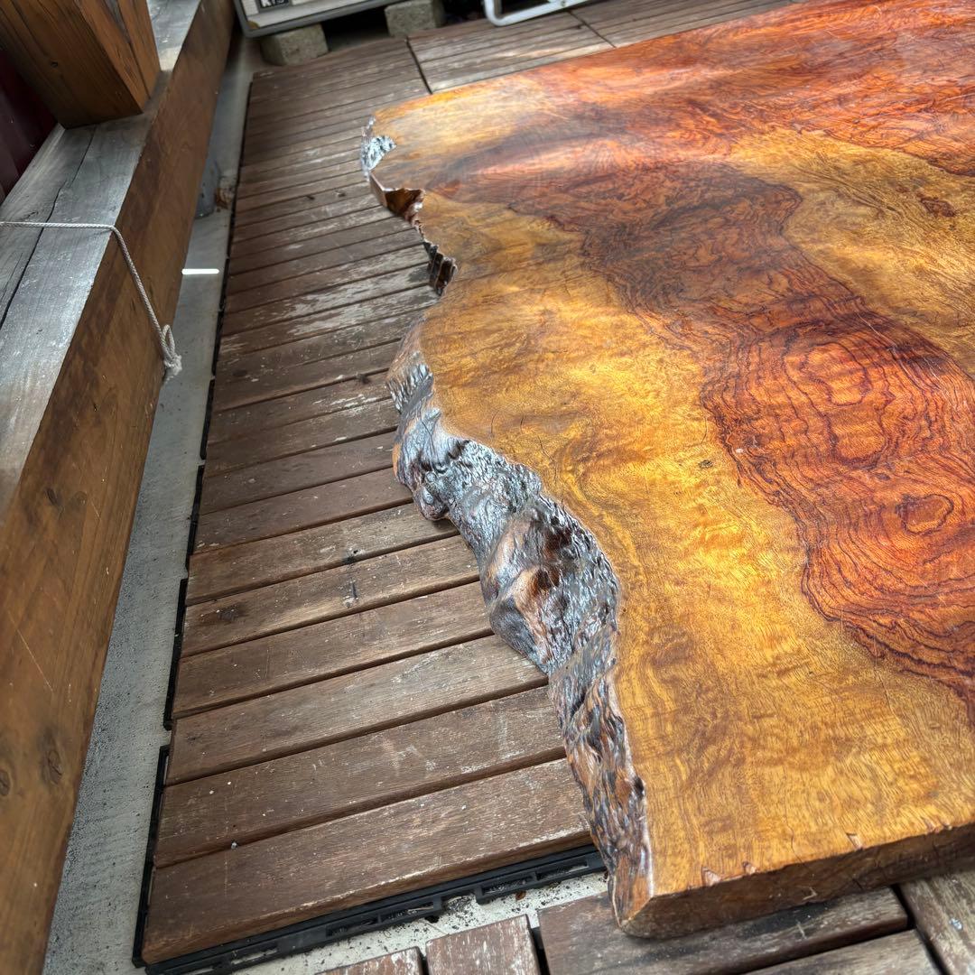 ブビンガ一枚板 厚さ3cm