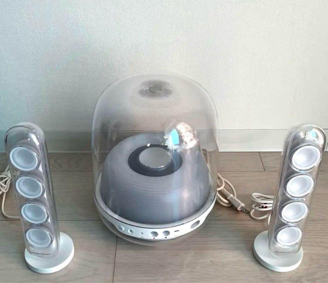 スピーカー・ウーファー harman/kardon SOUNDSTICKS 4 Harman Kardon SoundSticks 4 ブラック:オーディオ・スマートデバイス