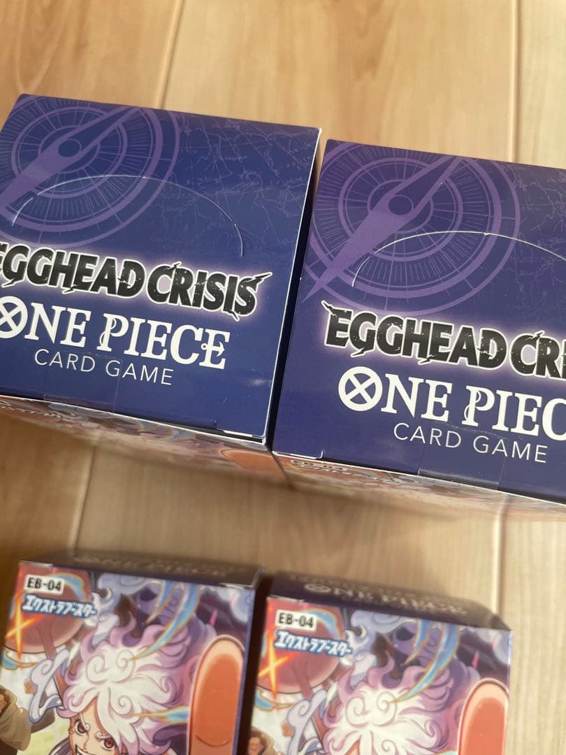 テープ付き未開封】ワンピースカード EGGHEAD CRISIS 4BOX - メルカリ
