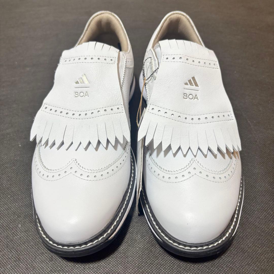 新品 26.5cm adidas Golf MC87 BOA ゴルフシューズ 白