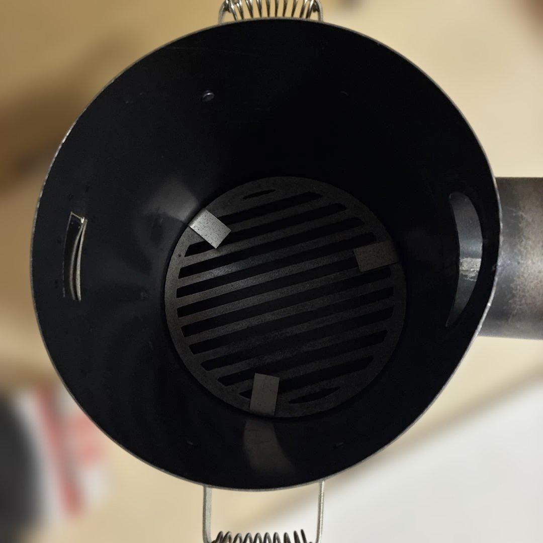 未使用】ルンペン石炭ストーブ 円筒型 簡炭2kg 文化たきつけ付き 送料