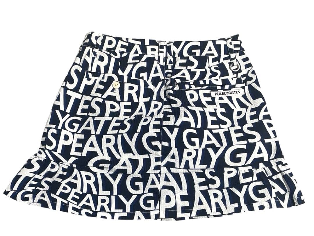 新品未使用☆PEARLY GATES パーリーゲイツ スカート シアサッカー