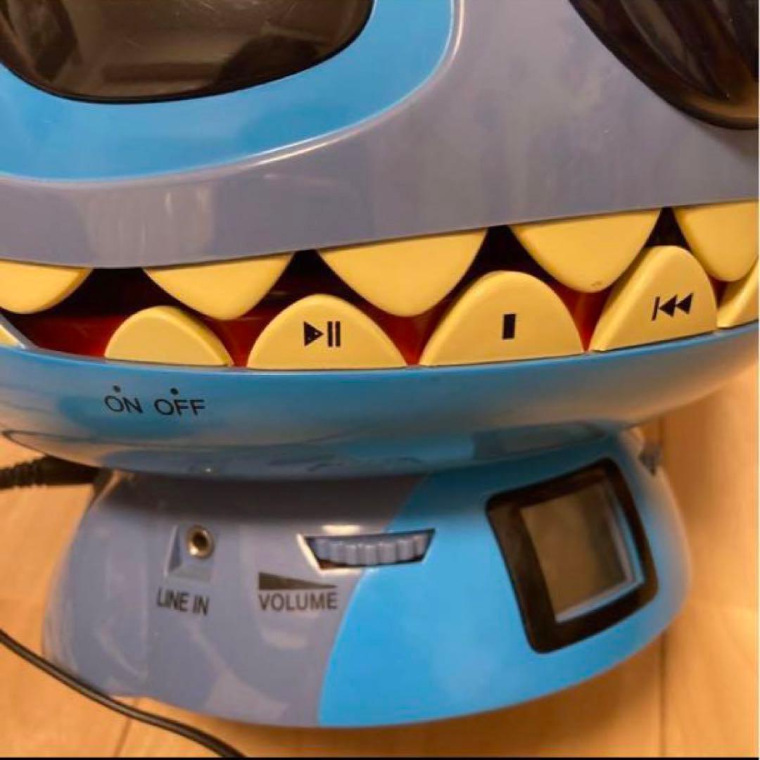 匿名配送 超貴重 スティッチ CDプレイヤー ラジオ CDプレーヤー