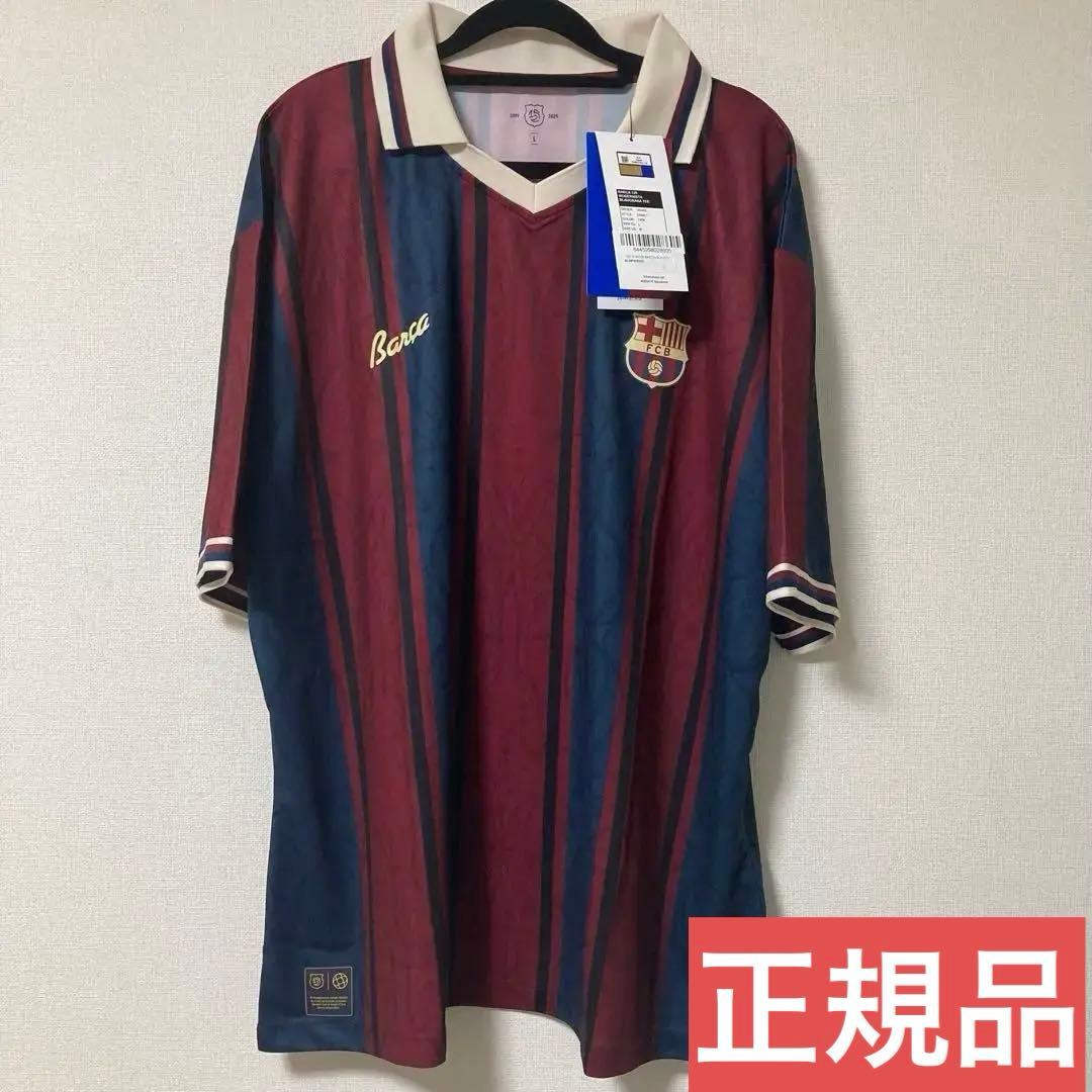新品タグ付き】バルセロナ 125周年記念 シャツ Lサイズ - メルカリ