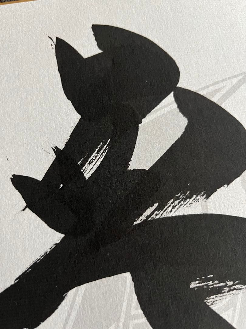 墨 毛筆直書き2008北京オリンピック☆星野仙一☆直筆サイン色紙【関係