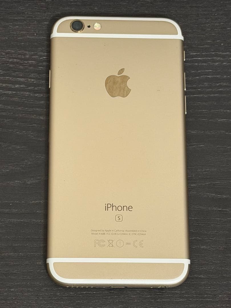 美品】Apple iPhone 6s 64GB ゴールド SIMフリー - メルカリ