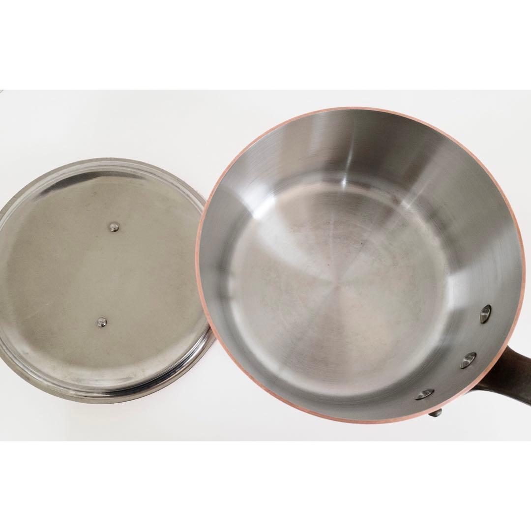 Mauviel 1830 銅鍋 フランス製 内側ステンレス 20cm プロ用 - メルカリ