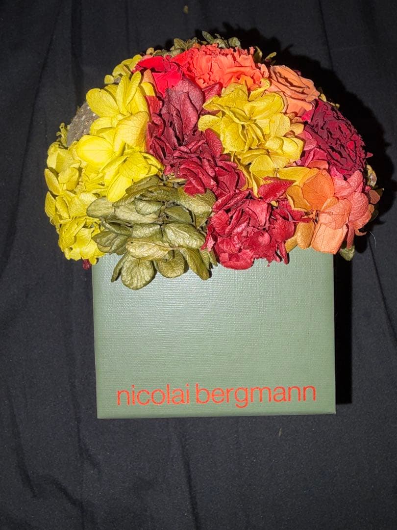 nicolai bergmann プリザーブドフラワーアレンジメント 4個セット