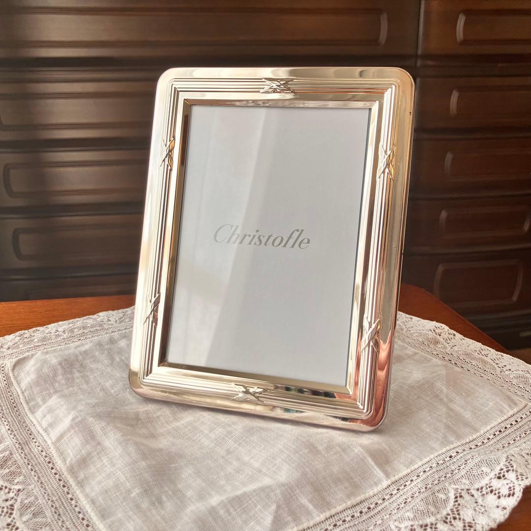 Christofle クリストフル フォトフレーム リュバン - メルカリ