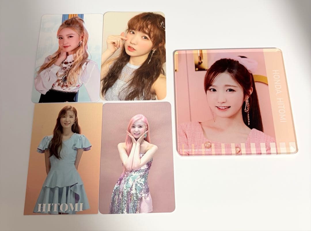 IZ*ONE 本田仁美 トレカ＆アクリルコースターset - メルカリ