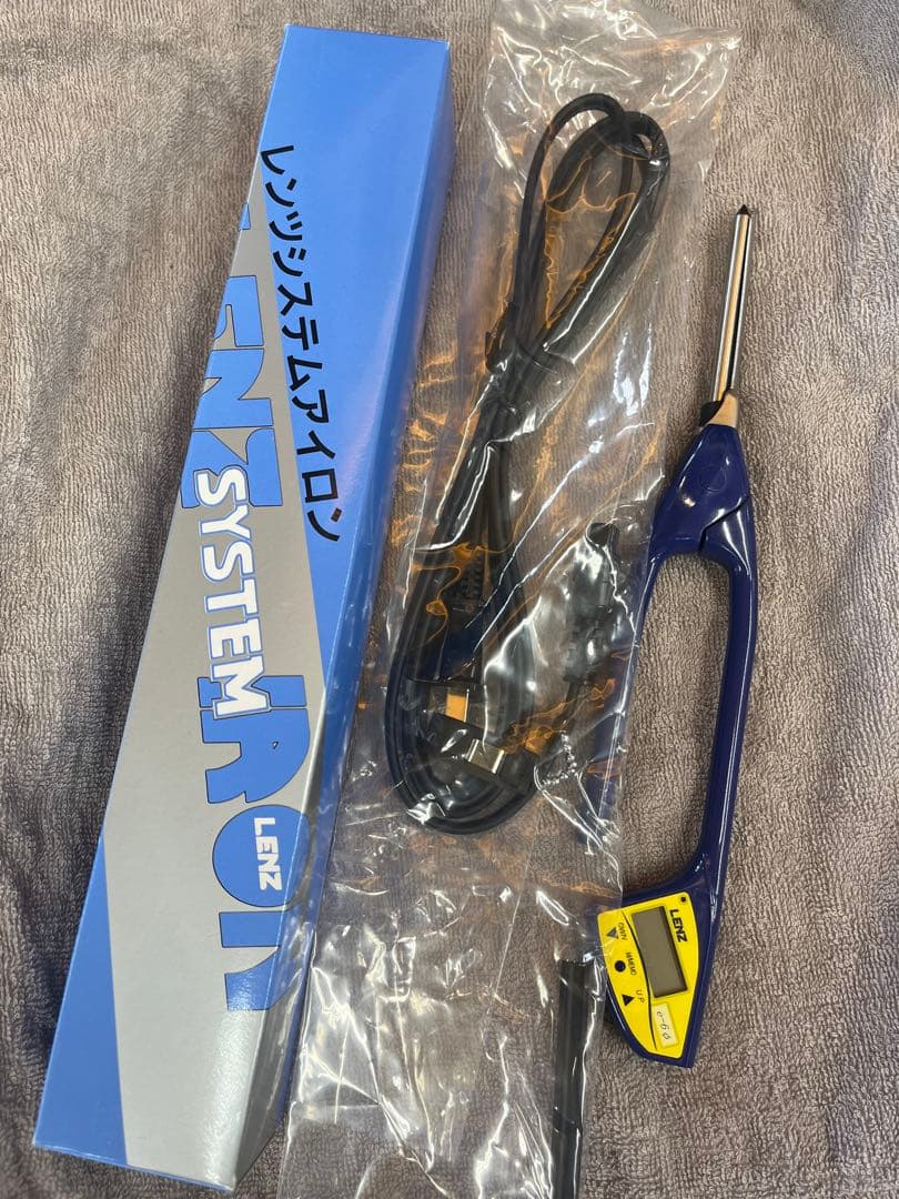 美品 LENZ デジタルアイロン e-6丸 レンツデジタルアイロン|eシリーズ e-6丸 - GUTTY Online Shop