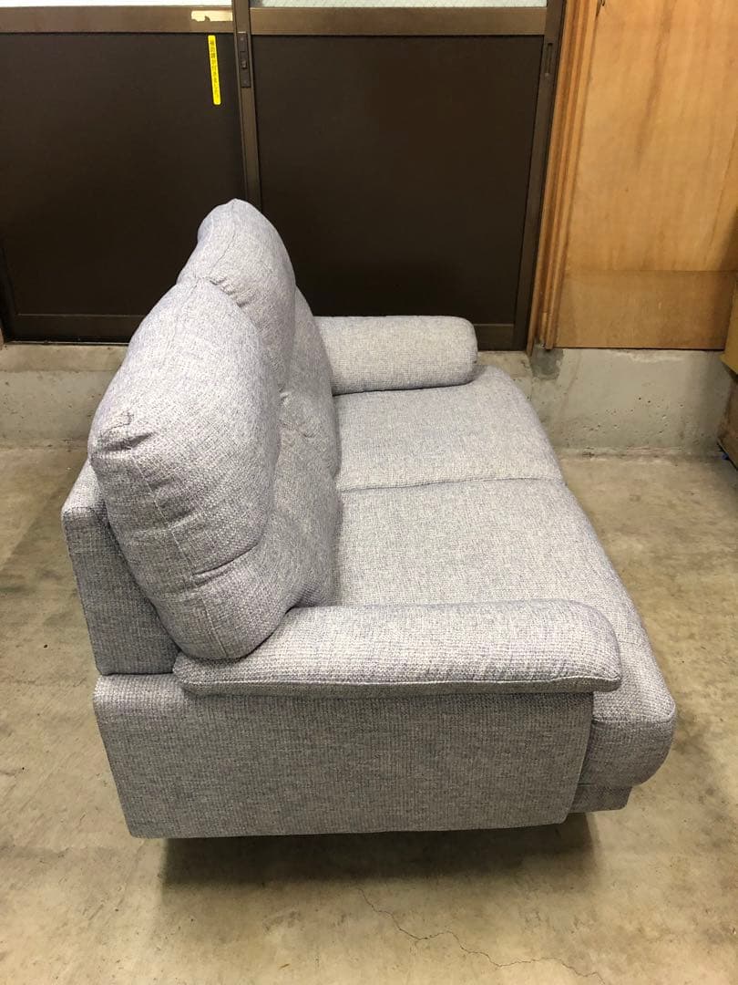 ニトリ】2人用ソファ キャッツ3 GY5Y）グレー - メルカリ