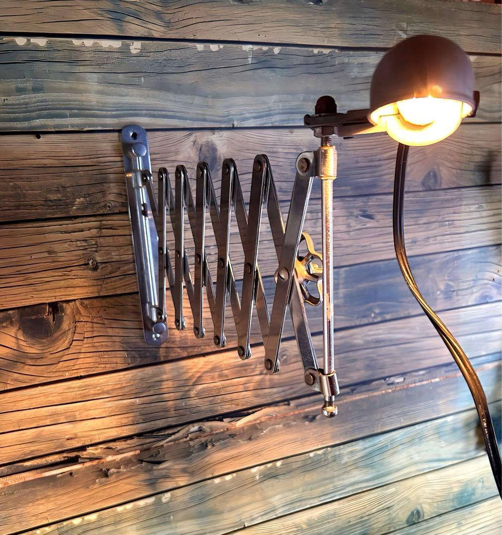 アンティーク シザーランプ インダストリアル 147223986_th.jpg?