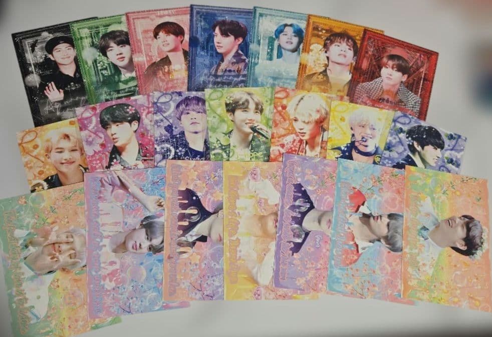BTS シリーズポストカード類セット① 韓国製作者様 - メルカリ