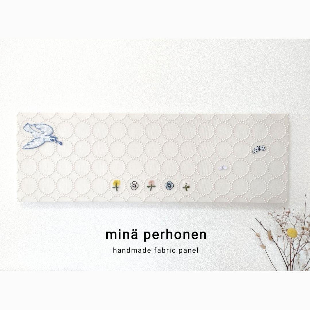 大型 ファブリックパネル ミナペルホネン インテリア タンバリン 北欧