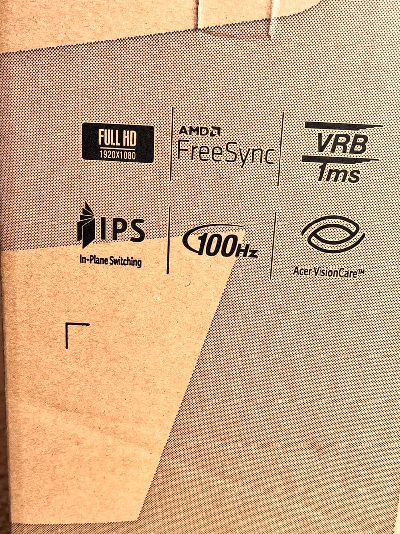 acer モニター 100Hz IPS FHD 1ms 23.8in