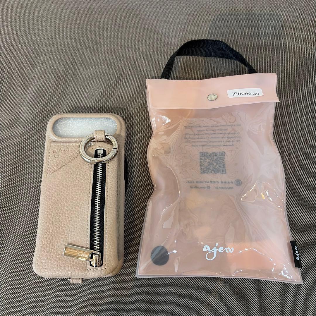 iPhone air用ベージュレザー風ケース　agew iPhone air用ベージュレザー風ケース agew 楽天市場】iPhone17 日本製
