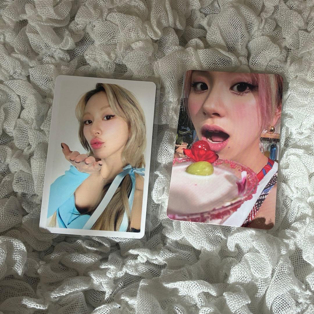 twice チェヨン トレカセット - メルカリ