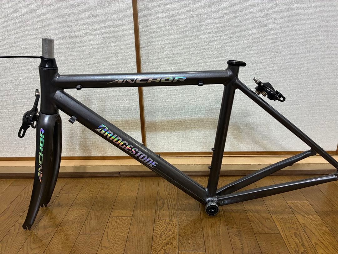 ブリヂストンアンカーRA5フレームセット（ガンメタリック） RA5 EX ANCHOR | 高垣自転車店商品情報
