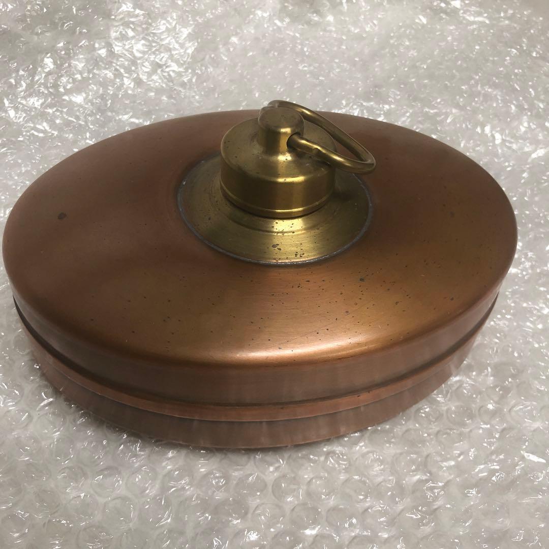 廃盤 希少 ✨ドイツ WALL社 銅製湯たんぽ 本物刻印あり。職人の逸品