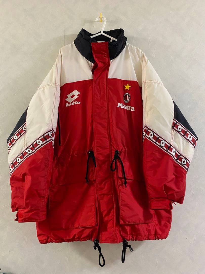 Lotto ACミラン ベンチコート L Motta 90s セリエA 希少 2026年最新】ミラン mottaの人気アイテム - メルカリ