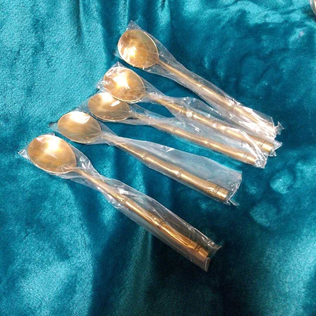 真鍮スプーン brass curry spoon | 真鍮カレースプーン | &kow leather × brass