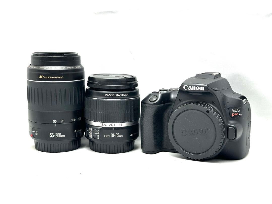 卒業入学フルセット♪Canon EOS kiss x10ダブルズームレンズキット