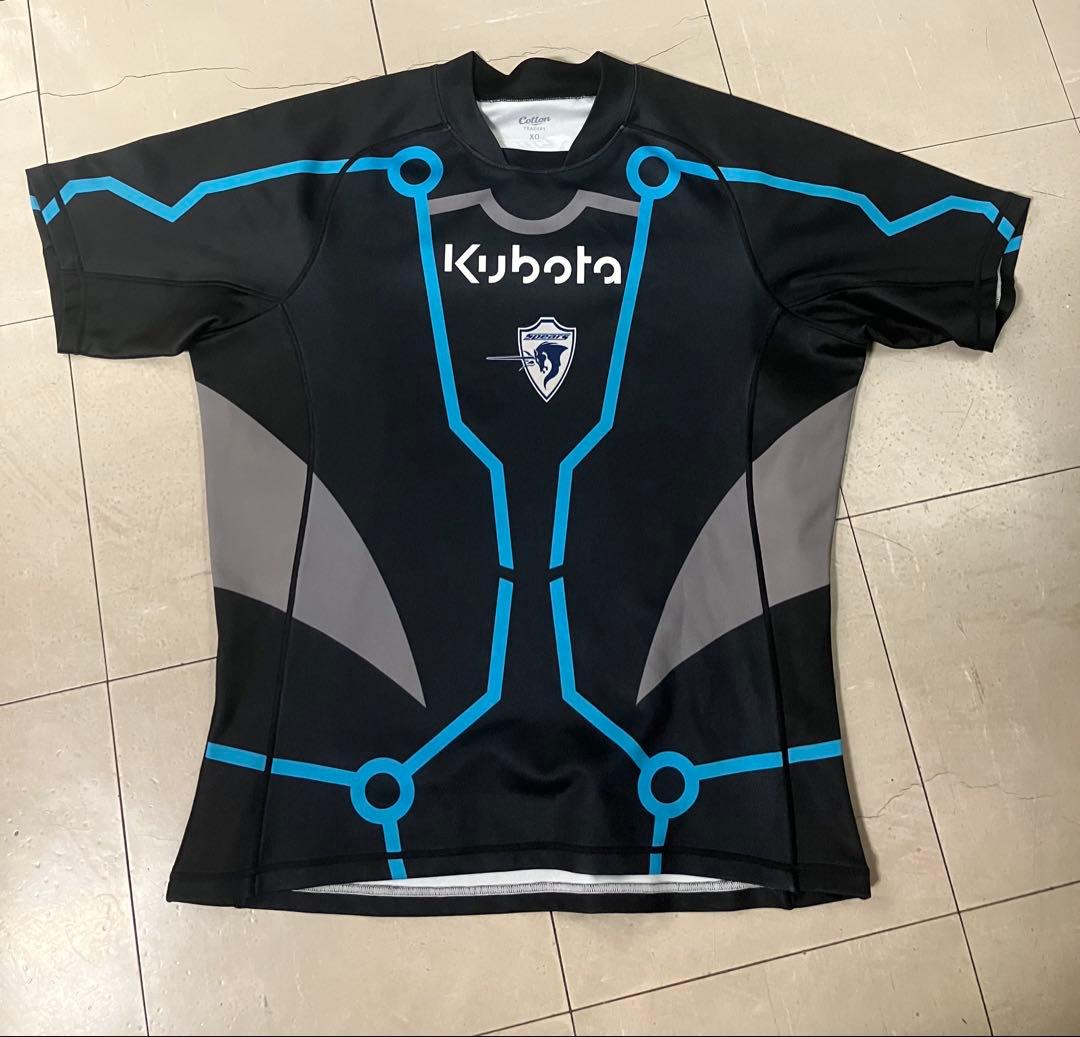 クボタスピアーズ非売選手支給品ユニフォームウェアxl - メルカリ