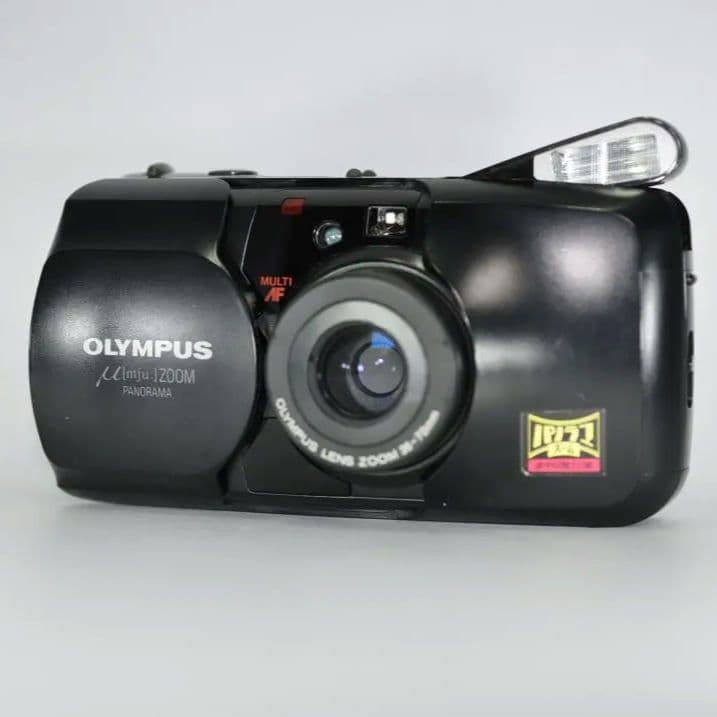 【動作ＯＫ】OLYMPUS μ [mju:] ZOOM PANORAMA カメラ Olympus μ [mju:] ZOOM PANORAMA - YouTube