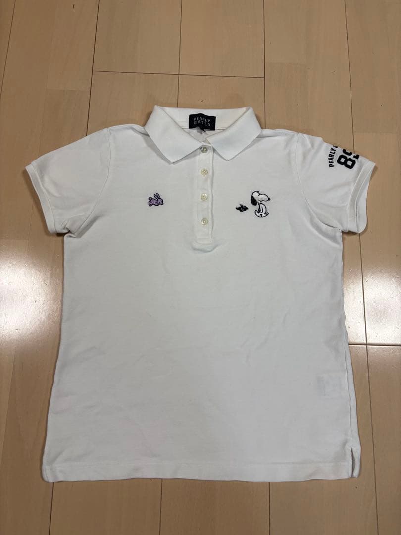 PEARLY GATES スヌーピー ポロシャツ Oサイズ - メルカリ