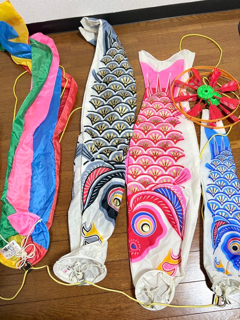 鯉のぼりセット 1.2m 万能スタンド付き　中古　セット売りです。