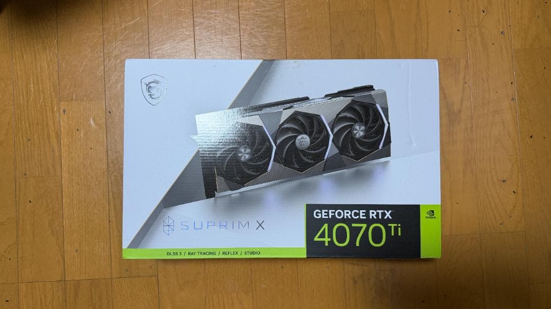 ジャンク】MSI GeForce RTX 4070 Ti SUPRIM X - メルカリ