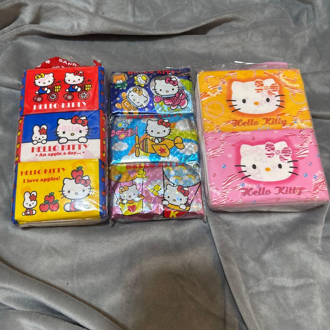 平成レトロ ポケットティッシュ キティ レア ハローキティ サンリオ